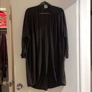 Long cotton cardigan